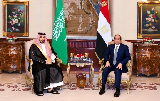 قمة مصرية سعودية بالقاهرة.. الرئيس السيسي وولي العهد يؤكدان أن أمن الخليج جزء من الأمن القومي المصري ويرفضان أي مساس بسيادة المملكة