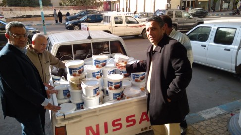 ضبط  ٥٠٠ كيلوجرامات من مواد  تزيين  التورتات و الجاتوه  منتهية الصلاحية و غير صالحة للاستهلاك الأدمي بمطروح