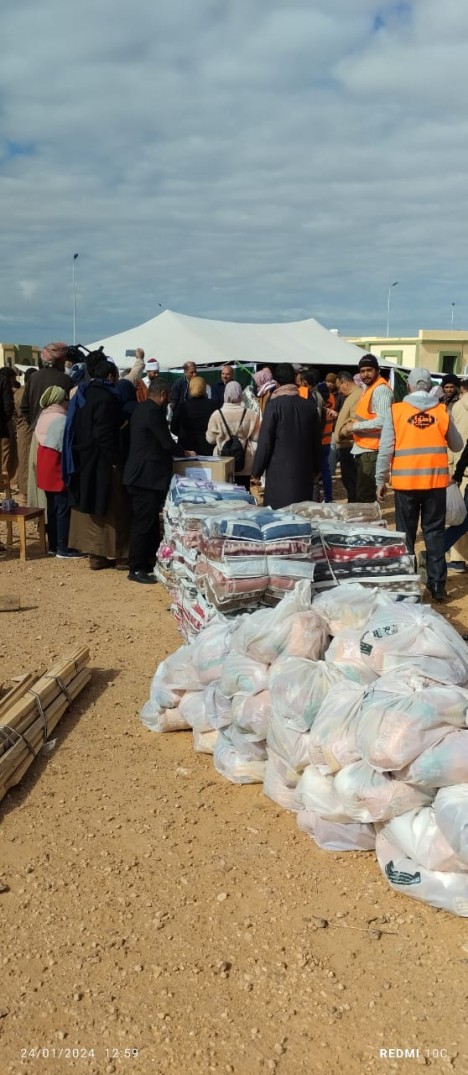 اللواء خالد شعيب محافظ مطروح يثمن جهود المشاركه المجتمعيه الفاعلة لجمعية أصول للأعمال الخيرية