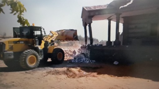 ازالة 11 حالة تعدى   على أراضى زراعية بمطروح .