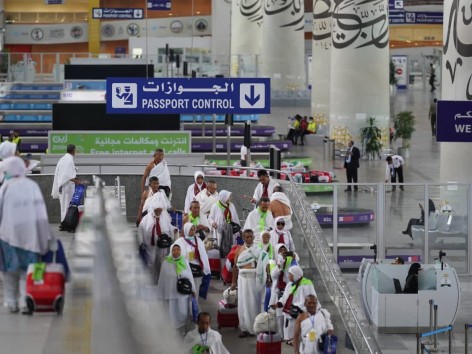 السعودية: قدوم نحو 1.5 مليون حاجًا من الخارج عبر المنافذ الدولية