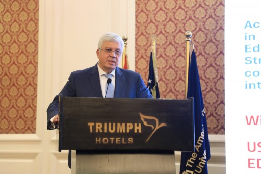 وزير التعليم العالى يفتتح ورشة عمل ”تفعيل التحالفات الإقليمية”