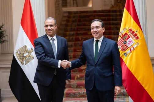 مصر وإسبانيا تتوافقان على دعم الاستقرار الإقليمي وضمان حرية الملاحة