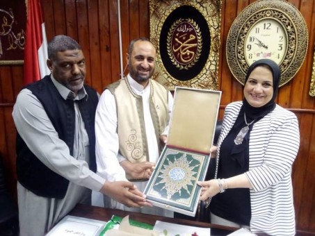 نقيب المعلمين يهنئ وكيل وزارة تعليم مطروح بمنصبها الجديد