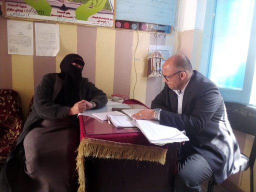 وكيل تعليم مطروح يتابع انتظام أمتحانات شهر مارس بمدرسة تحفيظ القرآن الابتدائية 