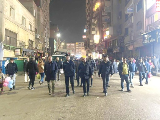 حملة كبرى لإزالة الأشغالات والتكاتك بالطوابق والمنشية فيصل بالجيزة