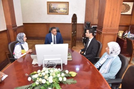 اعتماد نتيجة أعمال لجنة تقييم المشروعات المتقدمة لمبادرة المشروعات الخضراء الذكيه  بمطروح