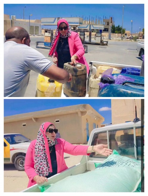 ضبط 5 طن دقيق بلدي و6 طن قمح محظور تداوله ونصف طن سولار بحملة علي النجيلة غرب مطروح