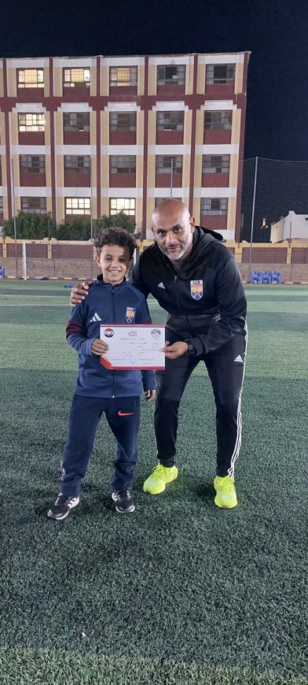 قطاع الناشئين والبراعم بـ”الجونة”.. صناع التاريخ الرياضي.. ولوحة شرف للكابتن الصغير أنس ياسر