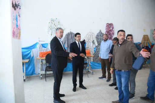 نائب محافظ مطروح يتفقد مركز التدريب المهني ومصنع التغذية المدرسية بمدينة مرسى مطروح