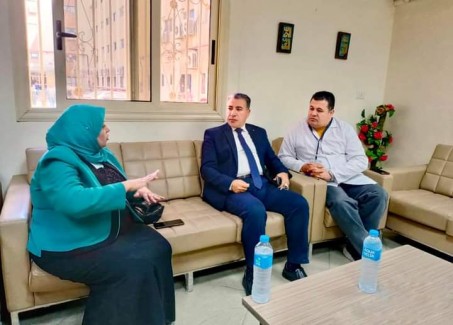 رئيس قطاع الرعاية الصحية والتمريض تتفقد عدد من وحدات ومنافذ تقديم الصحية بالمحافظة 