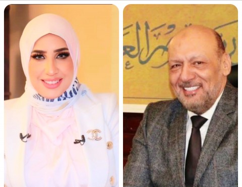 المهندسة مروة الطحاوي تهنيء المستشار حسين أبو العطا بتعينه عضوا بمجلس الشيوخ