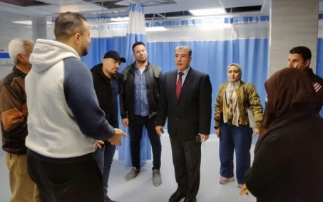   لجنة هندسية وزارية لتفقد اعمال التطوير بمستشفيات الحميات والصدر بمطروح 