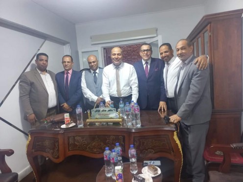 ”القاسمي”: افتتاح قلعة حريات المستشار  ناصر ماهر عوض حدث تاريخي