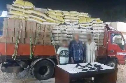 برافو مباحث الجيزة.. ضبط 210 كارتونة زيت طعام و8 طن أرز