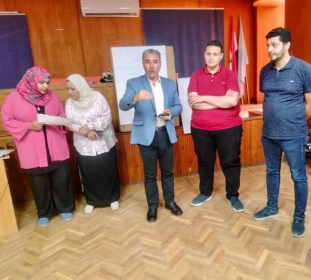 وكيل وزارة الصحة بمطروح يتابع التدريب الخاص بتنمية المهارات الإشرافية والقياديه لمشرفات تمريض المستشفيات.