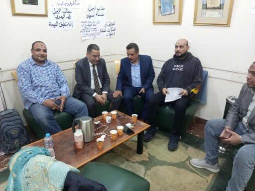 ”القاسمي” يتضامن مع الصحفيين حسام السويفي ووليد البدري في مطالبهما القانونية المشروعة