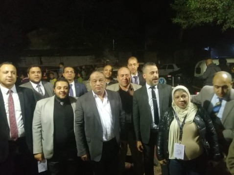 نقيب محامي شمال القاهرة يدلى بصوته فى الانتخابات الرئاسية