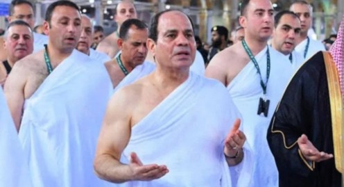 الرئيس السيسي يشيد بحسن التنظيم لمناسك الحج والخدمات المقدمة لملايين الحجاج
