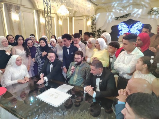 الكاتب الصحفي عيد فؤاد يهنيء «محمود وشروق» بالزفاف السعيد