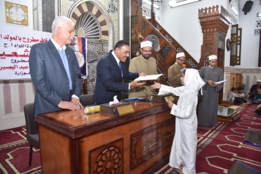 مطروح احتفلت بذكري المولد النبي الشريف وكرمت حفظة القرآن