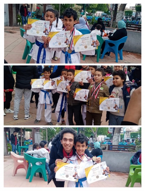 قائمة شرف الفائزين بالمراكز الأولي في بطولة الجمهورية التنشيطية بالنادي الأولمبي بالاسكندرية