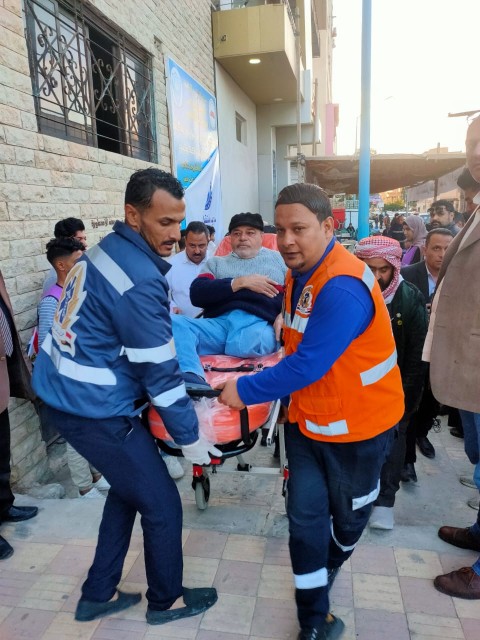 مواطن يتصل بإسعاف مطروح لتيسير وصوله للإداء بصوته في الانتخابات الرئاسية