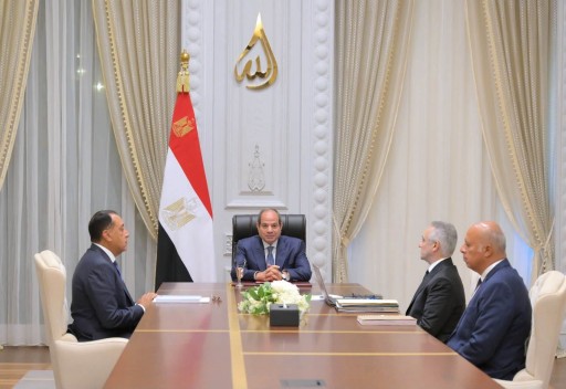 الرئيس السيسي يستعرض ملفات تطوير القضاء والعدالة الرقمية ويوجّه بالالتزام بالجداول الزمنية لـ «مدينة العدالة»