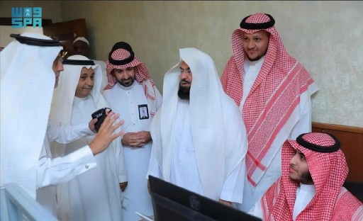 رئاسة الشؤون الدينية تدشن المركز الإعلامي للرئاسة في موسم الحج