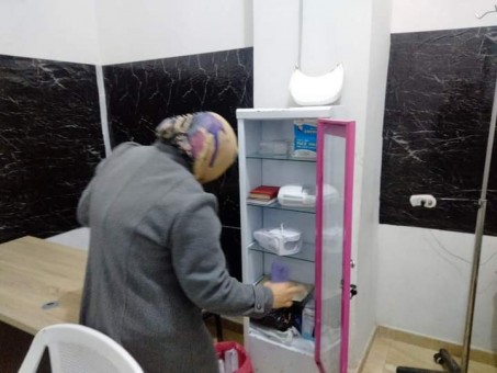 ادارة العلاج الحر بمطروح تقوم بغلق وتشميع بعض المراكز لعدم توافر الحد الأدنى من اشتراطات لتشغيل