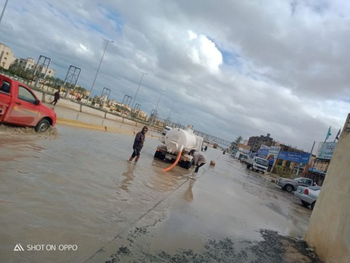 رفع درجة الاستعداد القصوى بمطروح بسبب الامطار