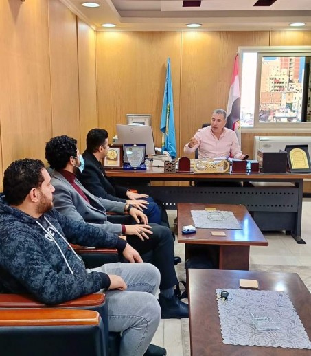 فريق الادارة العامة لمكافحة العدوى بوزارة الصحة والسكان يزور مطروح