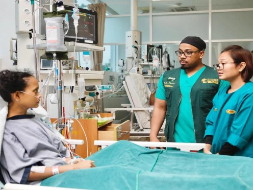 مركز الملك سلمان للإغاثة ينفذ المشروع الطبي التطوعي لجراحة القلب والقسطرة في إندونيسيا