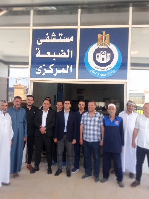 نائب المحافظ يزور مستشفى الضبعة لتفقد جاهزيتها خلال عيد الأضحى 
