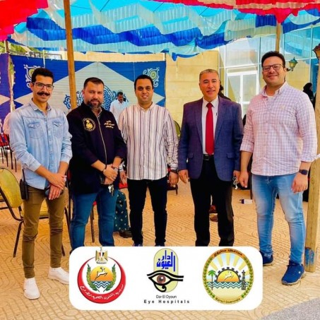 إجراء  21 عملية ضمن القافلة الطبية التخصصية لطب وجراحة العيون بمستشفي الضبعة المركزى