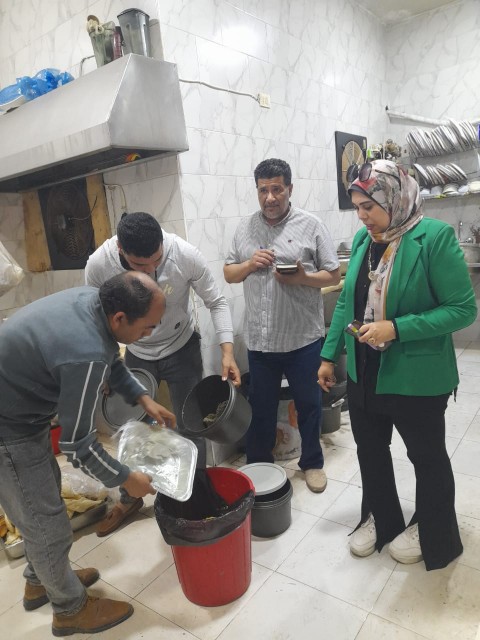 تكثيف المرور علي اسواق مطروح تزامنا مع احتفالات عيد القيامه بمطروح