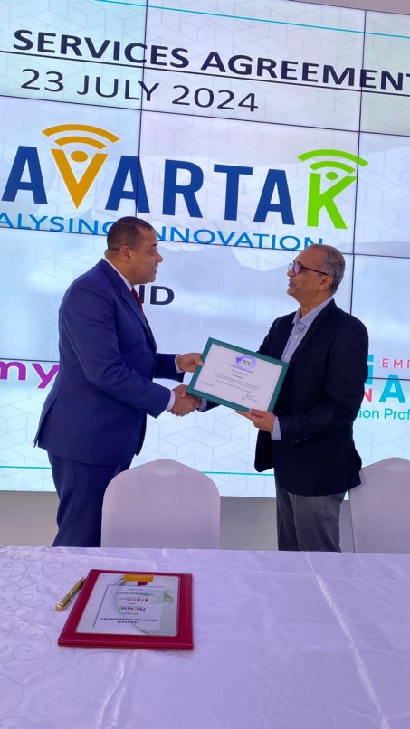 اتفاقية شراكة بين كينو (KNO Academy) ومؤسسة (IITM Pravartak) للتكنولوجيا بالهند 