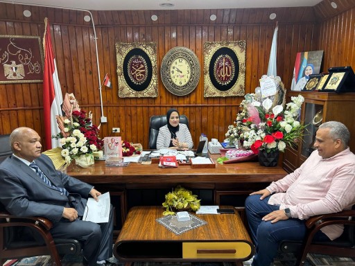 وكيل وزارة تعليم مطروح تجتمع بمديري مدارس المبادرة الرئاسية 1000 مدير مدرسة