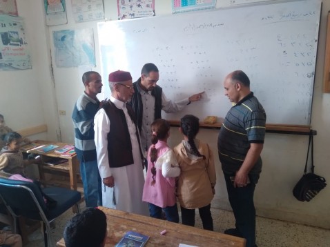 إحالة معلمى مدارس ابوزريبة ومراجع الشايب وسيول القطعان بالسلوم  للتحقيق لعدم الانضباط الإدارى والاهمال الشديد في أداء واجباتهم الوظيفية .