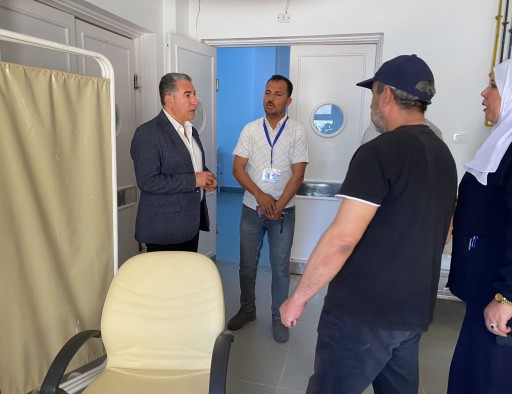 لجان مكبرة للمرور ومتابعة سير العمل بجميع منافذ تقديم الخدمات الطبية علاجية بمطروح