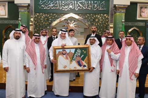 السفارة السعودية بالقاهرة تقيم حفلاً للسفير أسامة بن أحمد نقلي بمناسبة انتهاء فترة عمله