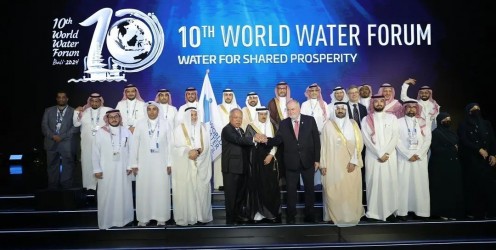 رسميا.. السعودية تتسلم ملف إستضافة المنتدى العالمي الـ11 للمياه