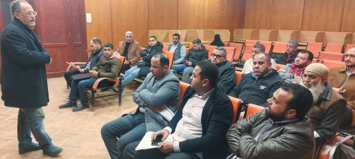 حصر للمنشآت وتنشيط الدور الرقابي علي متداولي الأغذية بمحافظة مطروح