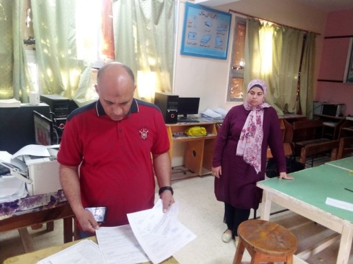 جولة تفقدية لمتابعة مسار امتحانات النقل بمدارس حي الشروق بمطروح