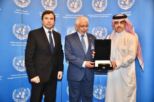 البراهيم سفيراً للنوايا الحسنة في القيادة الناجحة في الأمم المتحدة