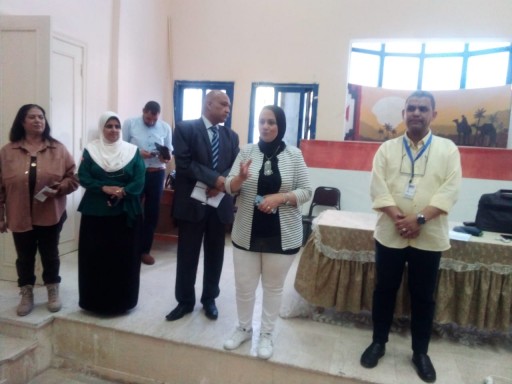 وكيل وزارة تعليم مطروح تتابع البرنامج التدريبي لمسئولي الموهوبين