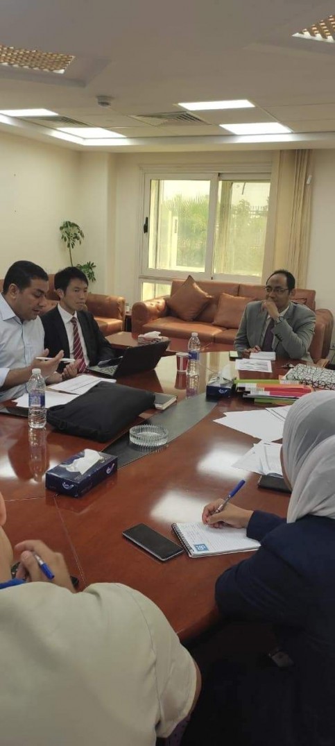 فريق الجودة في زيارة لمستشفي العلمين النموزجي