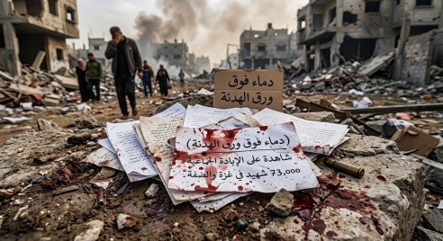 يحيى الشربيني يكتب: دماء فوق ورق الهدنة.. حرب الإبادة الإسرائيلية تلتهم غزة والضفة بـ 73 ألف شهيد ورصاص المستوطنين