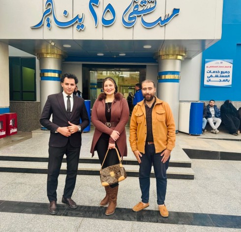 الدكتورة هبة فؤاد أيوب تتفقد مستشفى 25 يناير بالشرقية وتؤكد: ”صرح طبي متكامل يخدم البسطاء بالمجان”