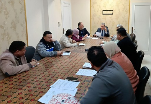وكيل وزارة الصحة بمطروح يترأس الاجتماع الدوري للجنة التخلص الآمن من النفايات الطبية الخطرة
